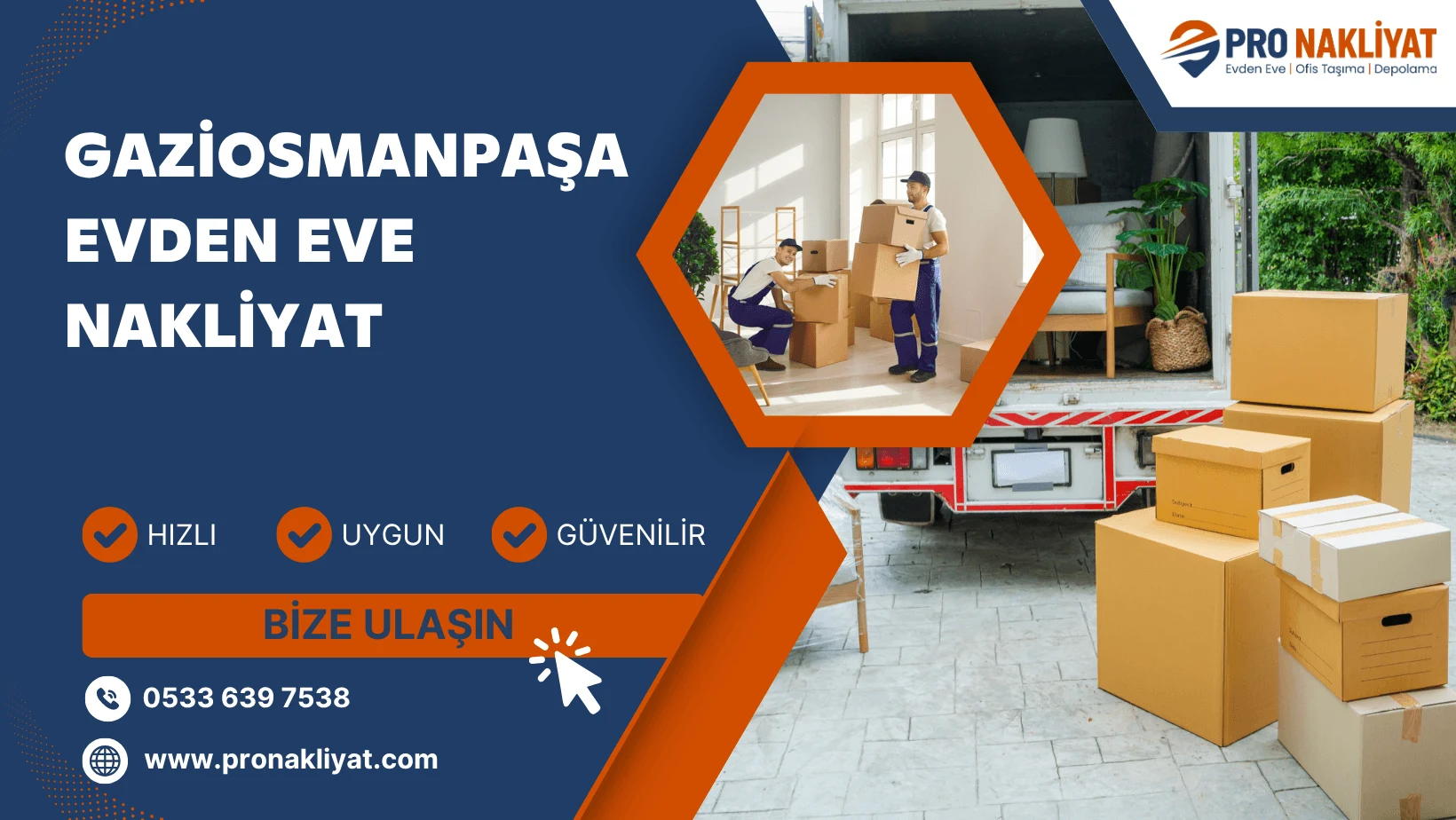 Gaziosmanpaşa Evden Eve Nakliyat