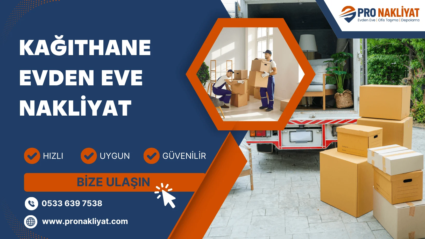 Kağıthane Evden Eve Nakliyat